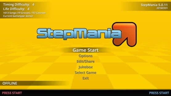 StepMania — screenshot 1