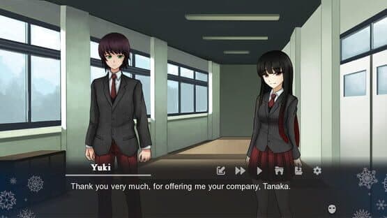 Winter's Empty Mask - Visual novel — screenshot 4