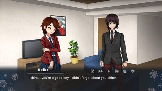 Winter's Empty Mask - Visual novel — screenshot 5