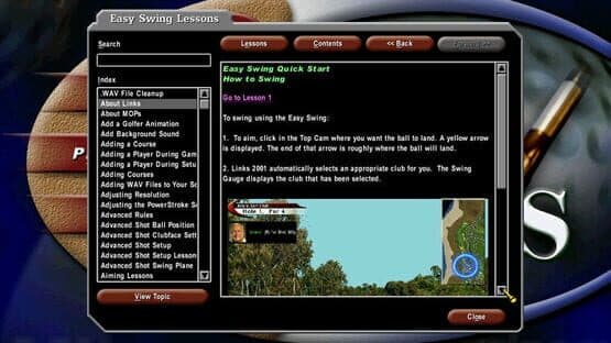 Links 2001 — screenshot 1