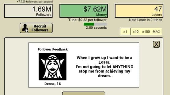 Religious Idle — screenshot 1