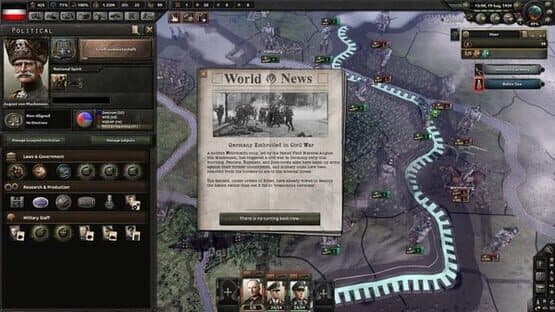Hearts of Iron IV: Waking the Tiger — screenshot 1