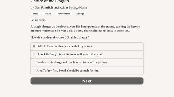 Choice of the Dragon — screenshot 1