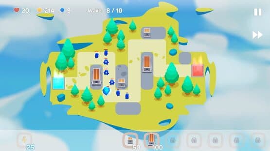 Sky TD: Tower Defense Strategy Game — screenshot 1