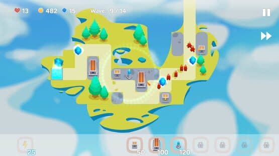 Sky TD: Tower Defense Strategy Game — screenshot 2