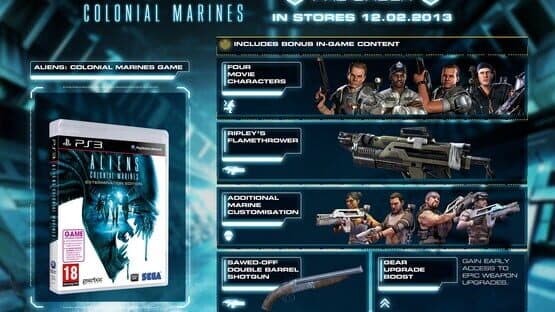 Aliens: Colonial Marines - Extermination Edition — screenshot 1