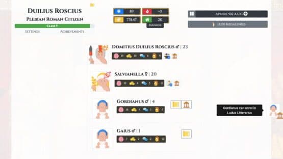 Citizen of Rome - Dynasty Ascendant — screenshot 2