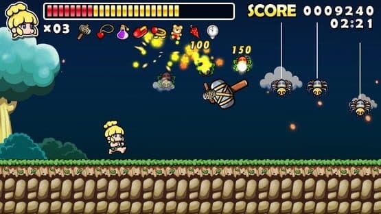 Wonder Boy Returns Remix — screenshot 2