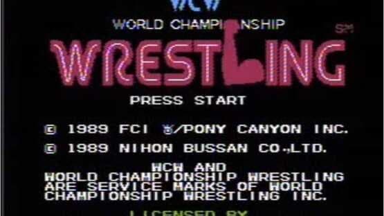 WCW: World Championship Wrestling — screenshot 1