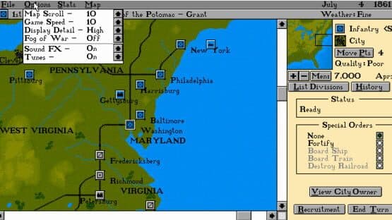 Edward Grabowski's: The Blue & The Gray — screenshot 3
