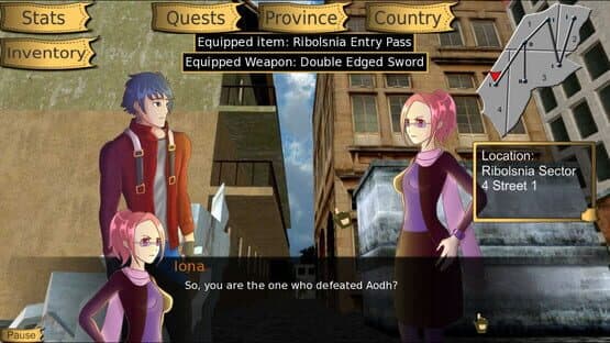 Niara: Rebellion of the King Visual Novel RPG — screenshot 1