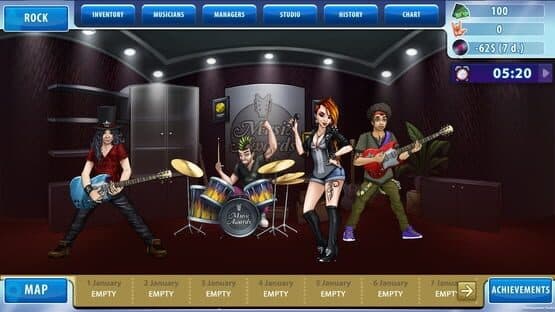 Music Band Manager — screenshot 1