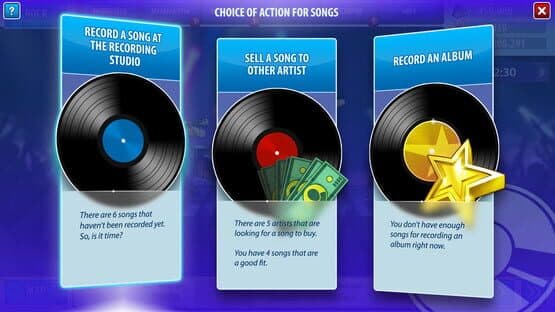 Music Band Manager — screenshot 2