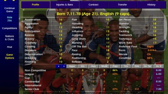 Championship Manager: Season 00/01 — screenshot 2