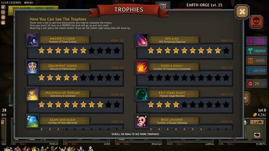 Click Legends — screenshot 4