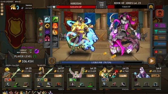 Click Legends — screenshot 7