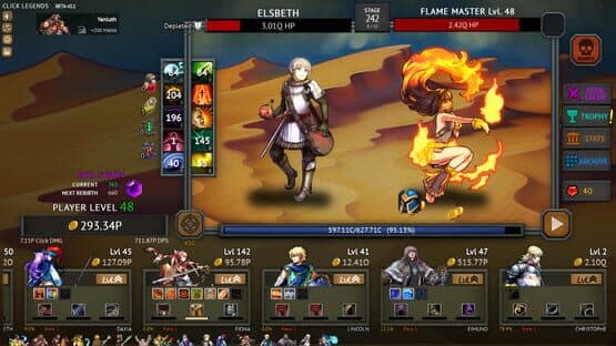 Click Legends — screenshot 8