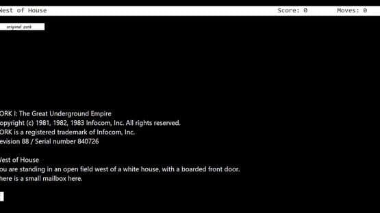 Zork Remake — screenshot 1