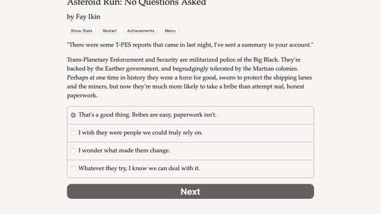 Asteroid Run: No Questions Asked — screenshot 2