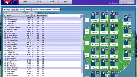 Australian Football Coach 2019 — screenshot 1