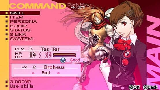Persona 3 Portable — screenshot 1