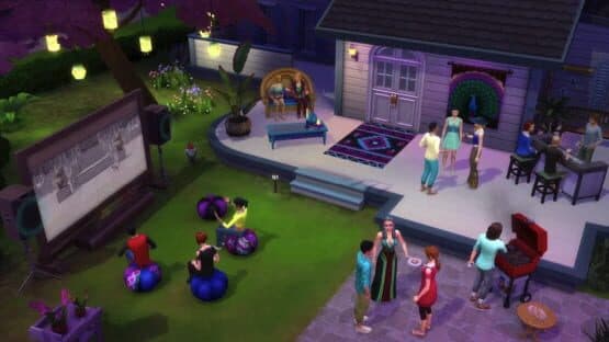 The Sims 4: Movie Hangout Stuff — screenshot 1