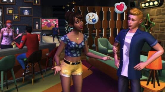 The Sims 4: Bowling Night Stuff — screenshot 1