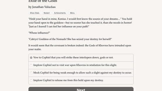 Exile of the Gods — screenshot 5