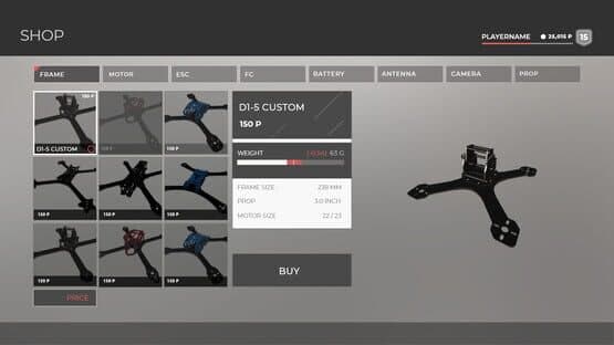 Drone tracks — screenshot 3