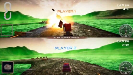 Rock n' Rush Battle Racing — screenshot 1