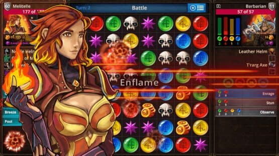 Puzzle Quest: The Legend Returns — screenshot 2