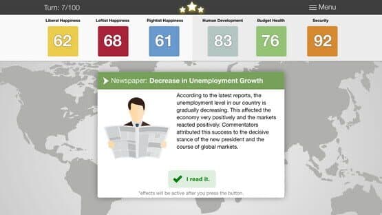 For a Better Country — screenshot 2