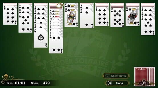 Spider Solitaire F — screenshot 1