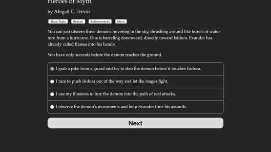 Heroes of Myth — screenshot 2