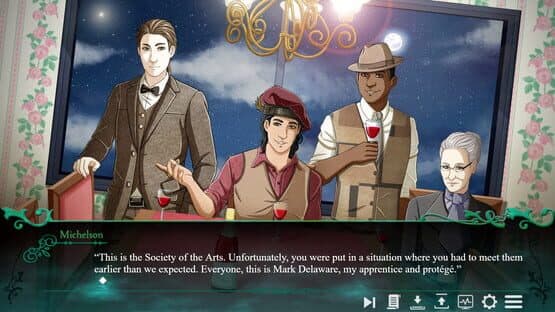 Twice Reborn: A Vampire Visual Novel — screenshot 1