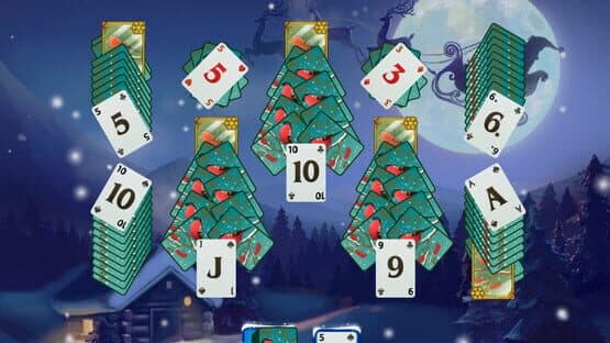 Solitaire: Jack Frost Winter Adventures — screenshot 1