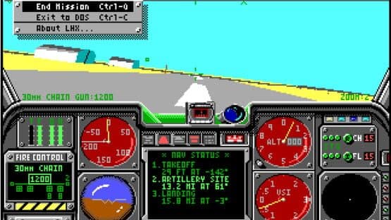 LHX: Attack Chopper — screenshot 1