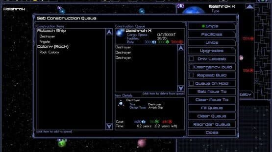 Space Empires IV — screenshot 1