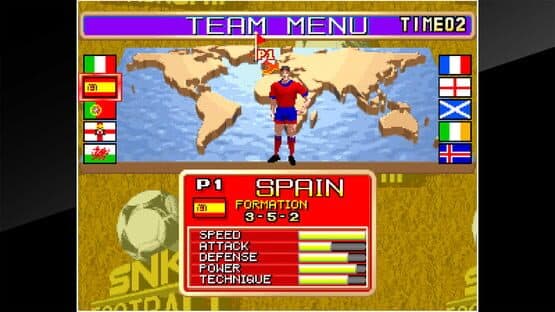 ACA Neo Geo: The Ultimate 11 - SNK Football Championship — screenshot 1