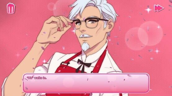 I Love You, Colonel Sanders! A Finger Lickin' Good Dating Simulator — screenshot 1