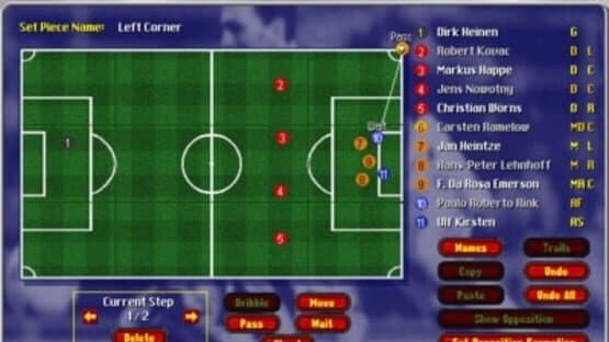 Ultimate Soccer Manager 98-99 — screenshot 1