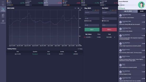 Cryptofall: Investor simulator — screenshot 3