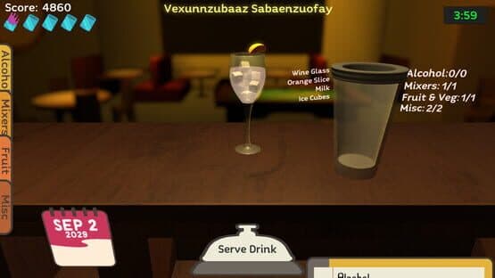 Uh Oh Bartender — screenshot 1