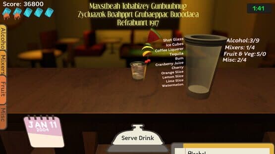 Uh Oh Bartender — screenshot 2
