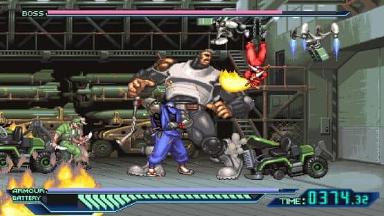 ​The Ninja Saviors: Return of the Warriors — screenshot 1