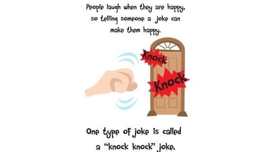 Joke Telling Social Story and Speech Tool on How to Tell Jokes for Preschool, Aspergers, Autism & Down Syndrome — screenshot 1