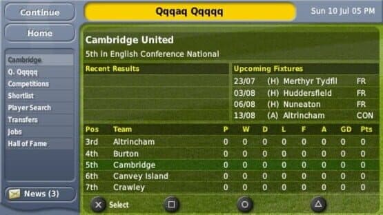 Football Manager Handheld — screenshot 2