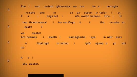 A Familiar Fairytale: Dyslexic Text Based Adventure — screenshot 4
