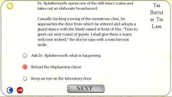 Victoriana - Steampunk Text Adventure — screenshot 3
