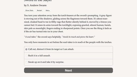 Sword of the Slayer — screenshot 1